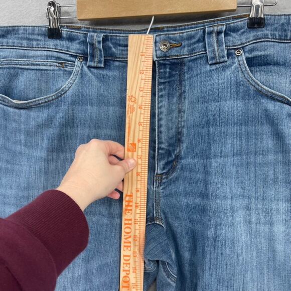 Duluth Trading Jeans Mens 40x30 Ballroom Double Flex Standard Fit Straight Denim - Picture 6 of 15